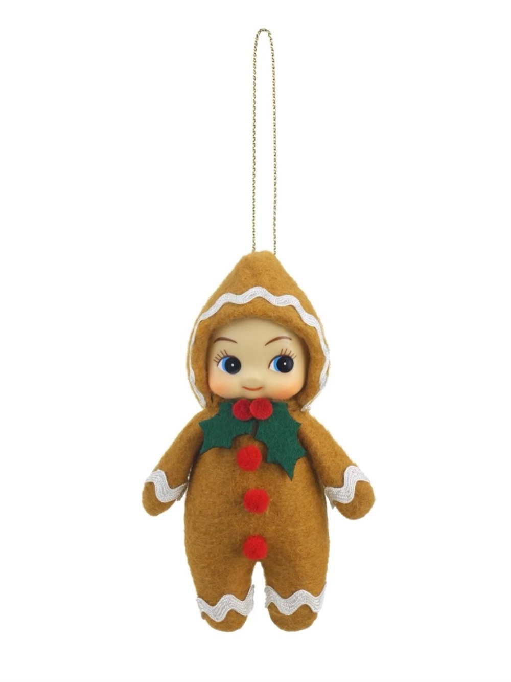 Mr. Christmas Mini Elf Mystery Ornament, Gingerbread